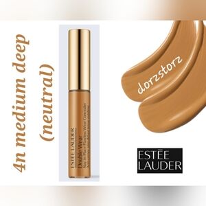 ESTEE LAUDER Double Wear Radiant Concealer *4N MEDIUM DEEP (Neutral)*/0.34 oz